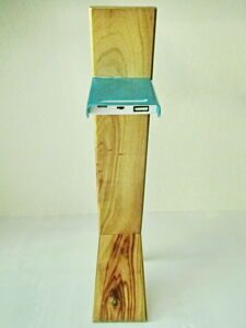 Настольный аккумуляторный светильник DIY wood led desk lamp сзади